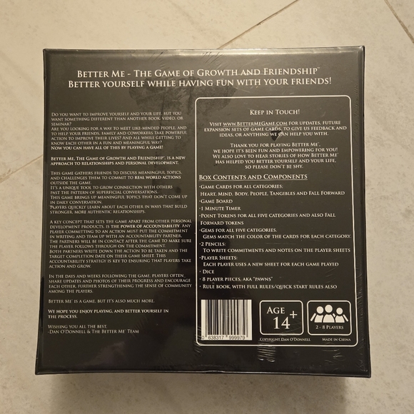 Better Me Game of Growth BRAND NEW IN PACKAGING! Board Game - Picture 2 of 9